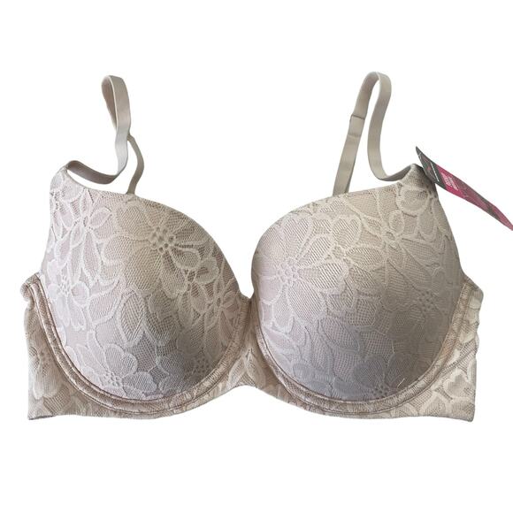 Maidenform Womens Bra Size 38C Push Up Underwire Style P00731 Convertable Strap - Picture 2 of 11